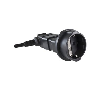 Power adapter, power adapter protective contact socket CEE 7/3